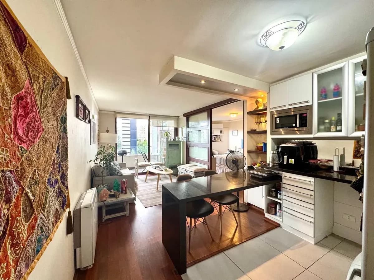 Departamento 1 dormitorio, oportunidad de inversión, Las Condes